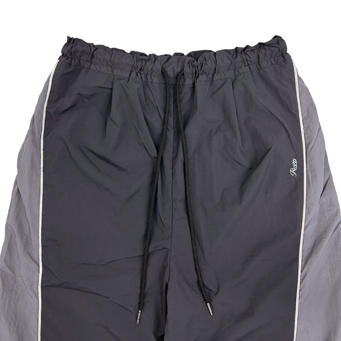 [MAISON SPECIAL]ナイロンドッキングジャージーパンツ/BLACK(21252465805)