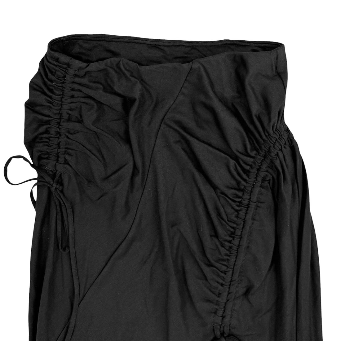 [MAISON SPECIAL]シャーリングカットマキシスカート/BLACK(21261515706)