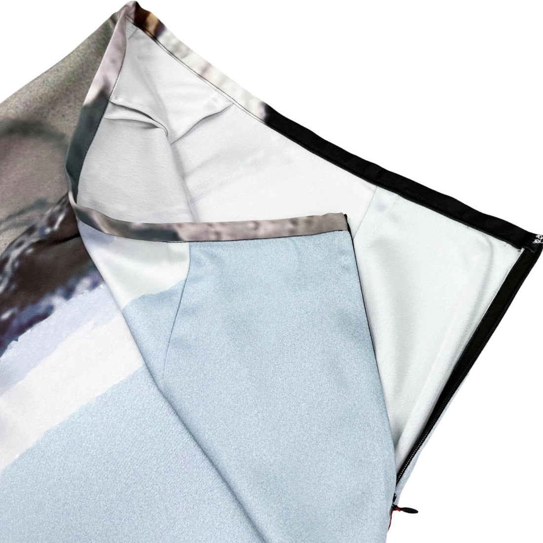 [MAISON SPECIAL]Book Wave 2WAYハイスリットスカート/BLUE(21261515707)