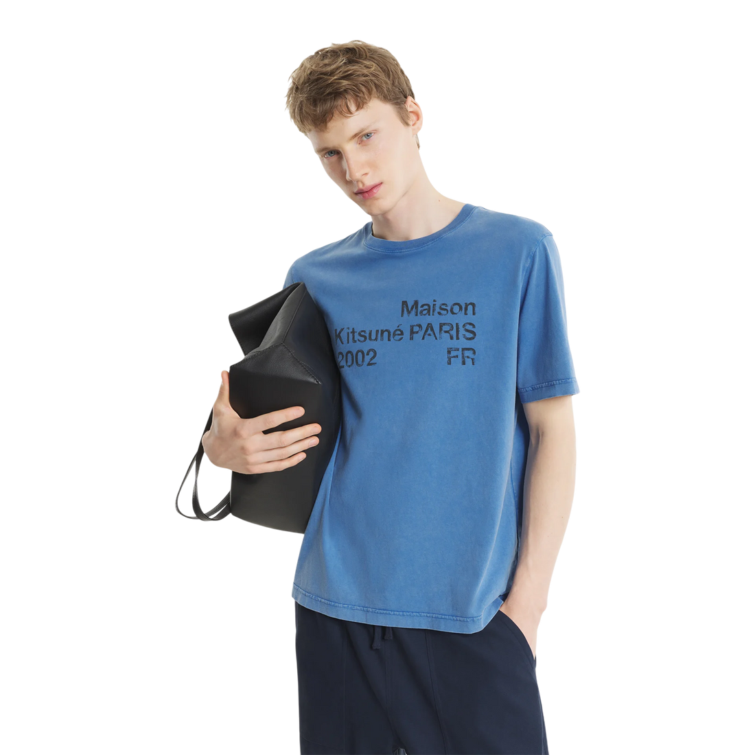 [MAISON KITSUNE] 2002 フェード コンフォート Tシャツ (PM00124KJ7036)