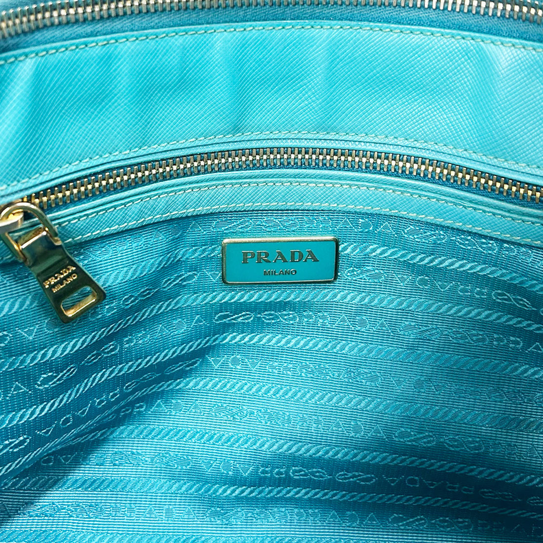 [PRADA]BAG/BLUE(250227-10)