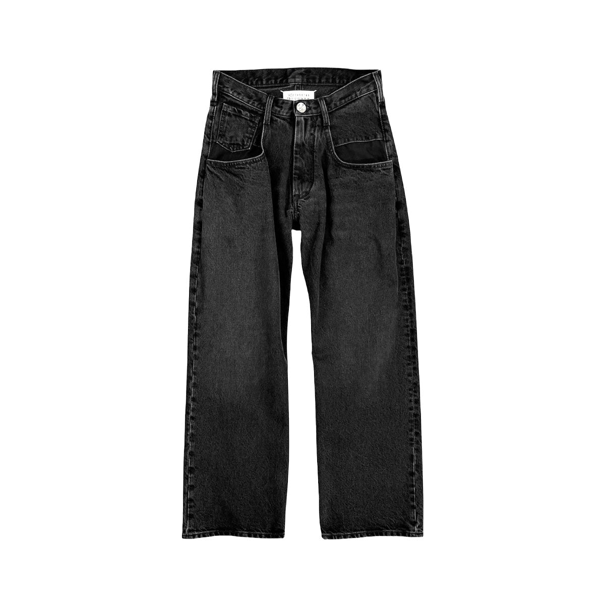 05ss/マルタンマルジェラ/インサイドアウトパンツ/黒/44 Maison Margiela メゾンマルジェラ ナイロンパンツ トラウザーズ