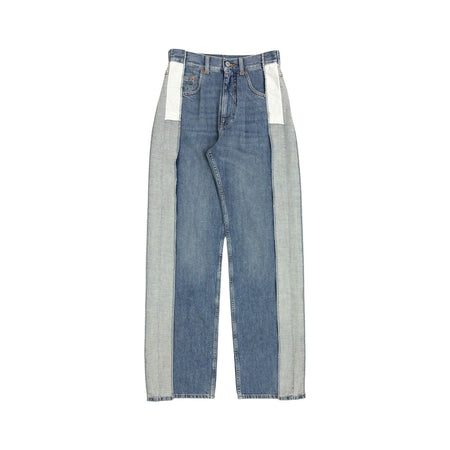 [MM6 Maison Margiela]PANTALONE 5 TASCHE/BLUE(S62LB0200-S30844)