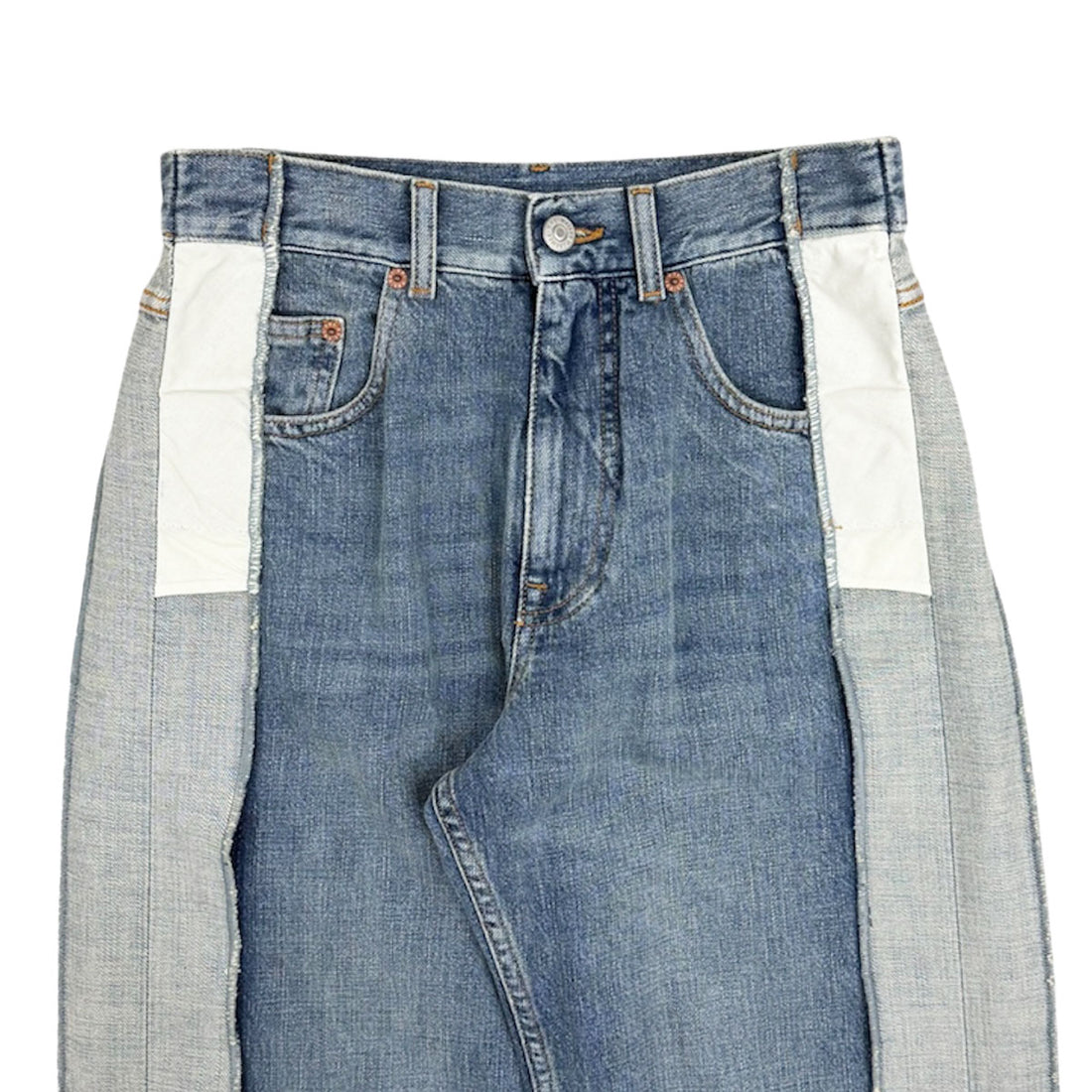 [MM6 Maison Margiela]PANTALONE 5 TASCHE/BLUE(S62LB0200-S30844)