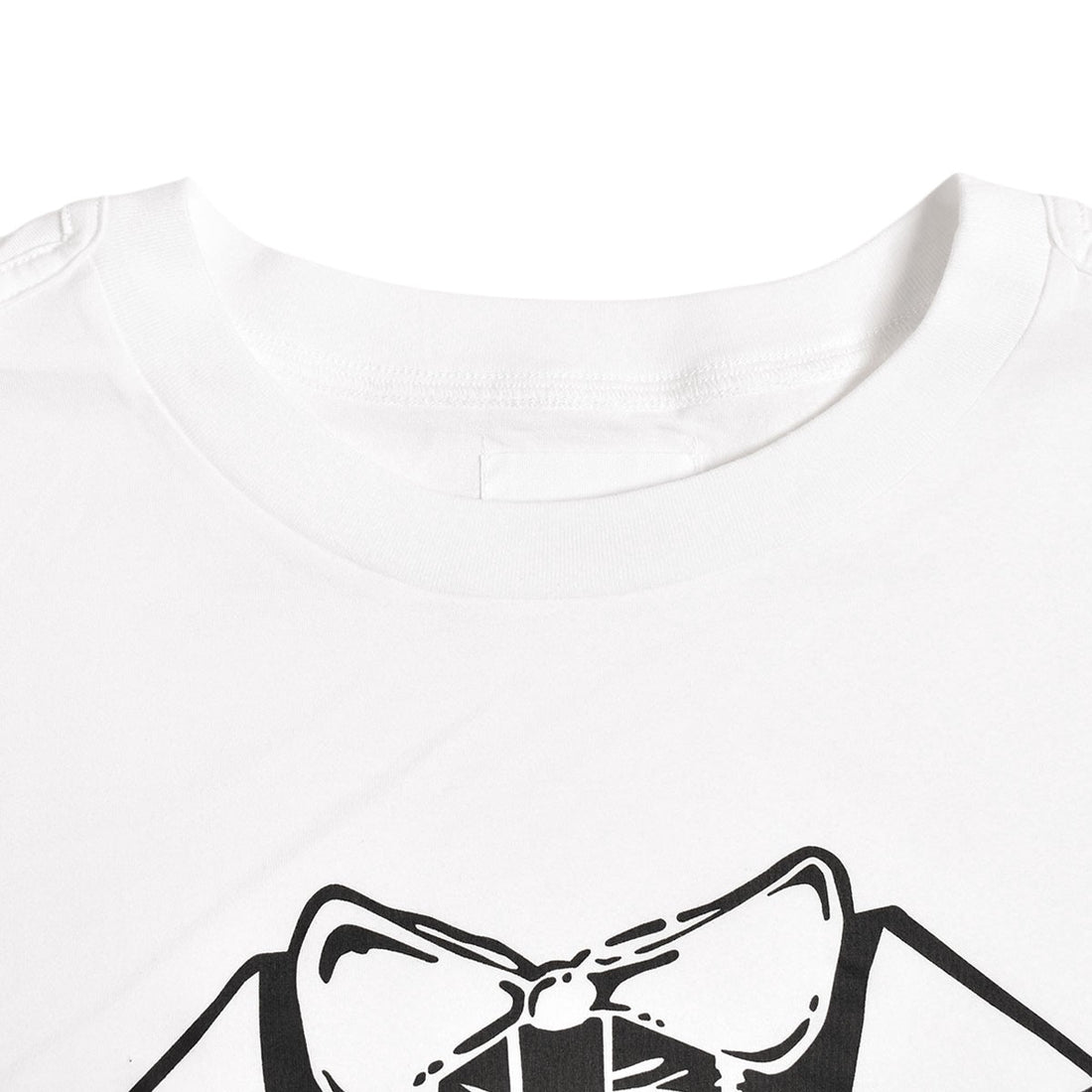 【TAKAHIRO MIYASHITA TheSoloIst】trompe l'oeil tuxedo over sized s/s tee./WHITE(sc.0010AW25)