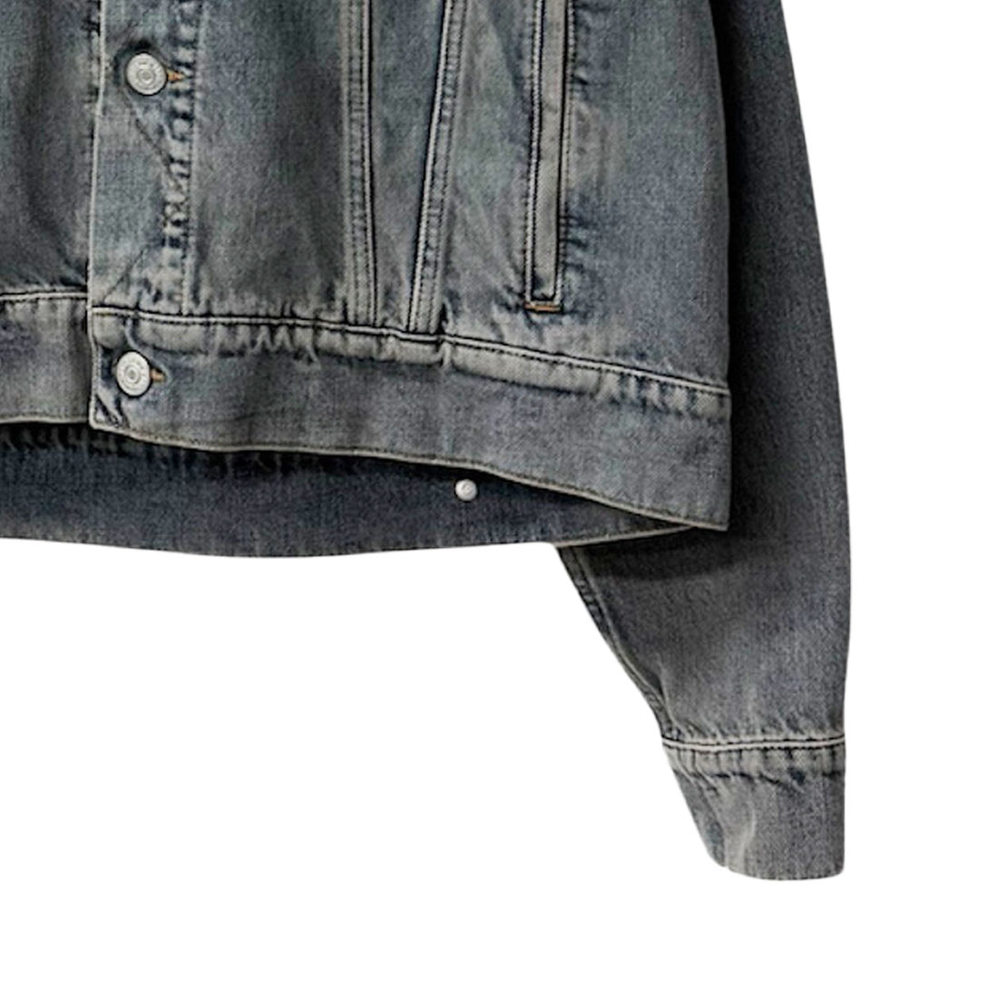 [MM6 Maison Margiela]DENIM SPORTS JACKET/BLUE GRAY(SH0AM0055-S30844)
