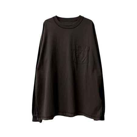 [MM6 Maison Margiela]Long-sleeve Top/BROWN(SH0NH0016-M20050)