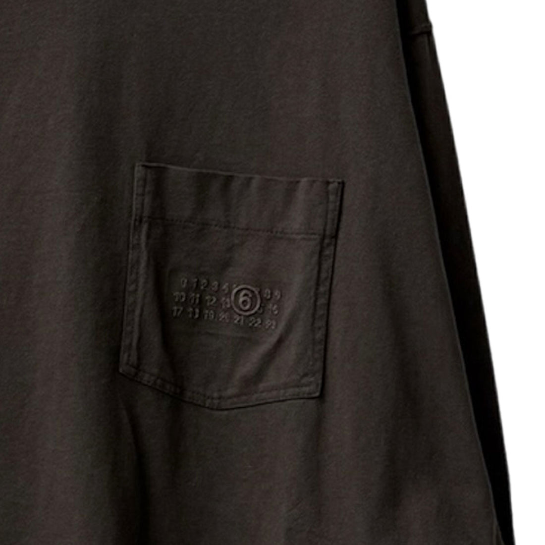 [MM6 Maison Margiela]Long-sleeve Top/BROWN(SH0NH0016-M20050)