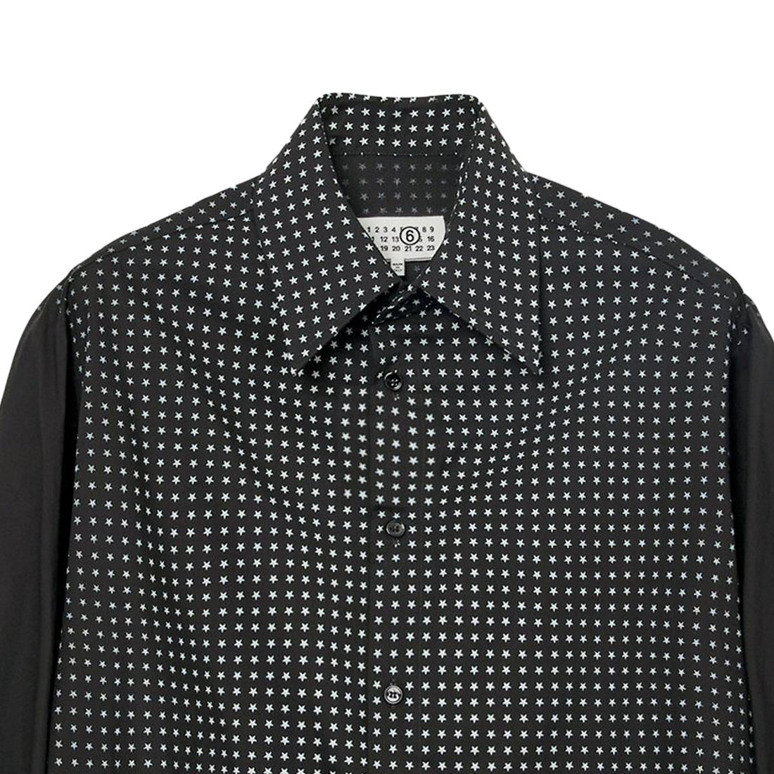 [MM6 Maison Margiela]Long-sleeve Shirt/BLACK(SH2DT0032-M35634)