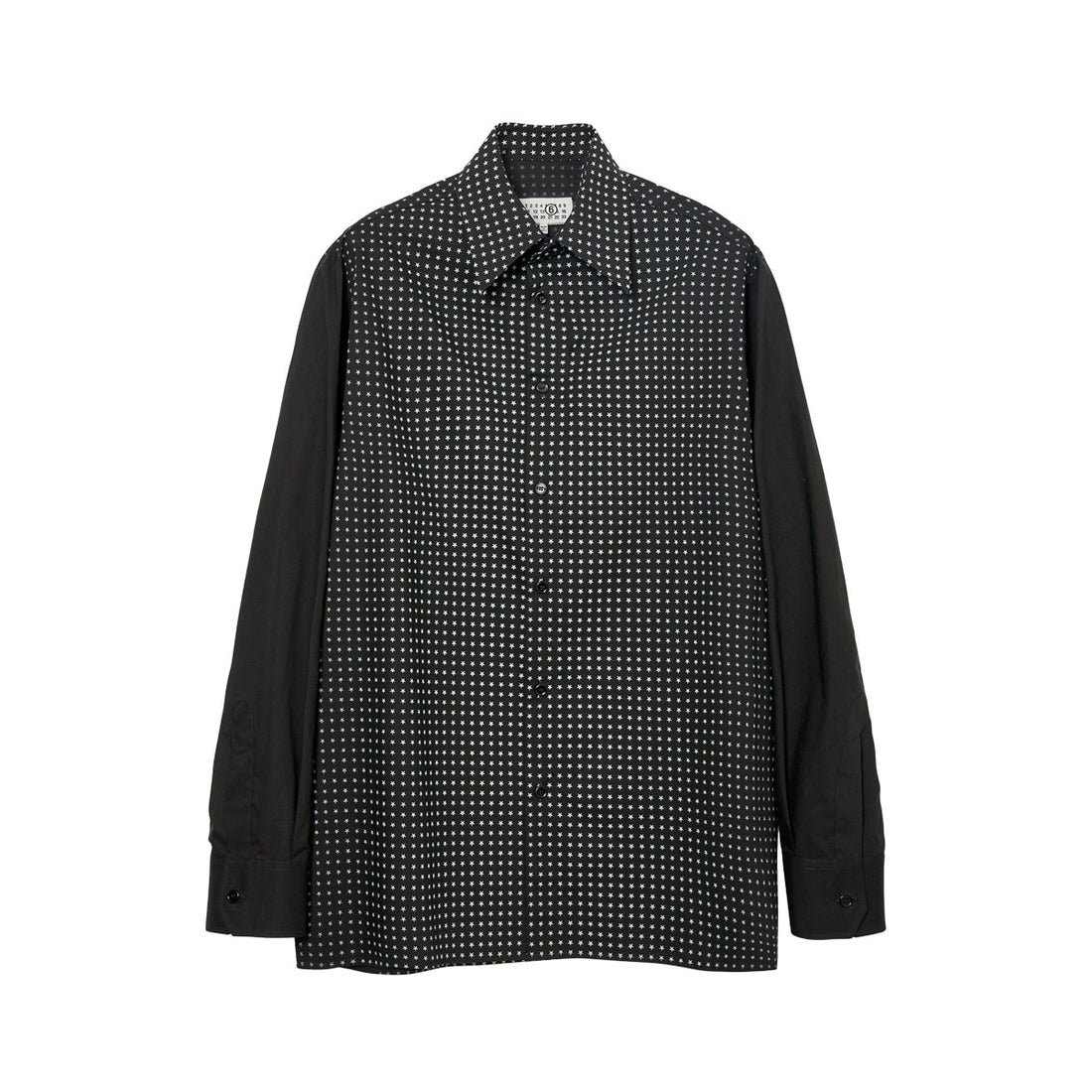 [MM6 Maison Margiela]Long-sleeve Shirt/BLACK(SH2DT0032-M35634)