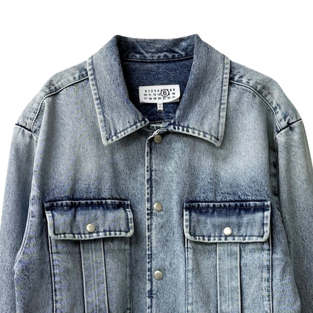 MM6 Maison Margiela]Long-sleeve Shirt/BLUE(SH2DT0038-M30018) – R&Co.