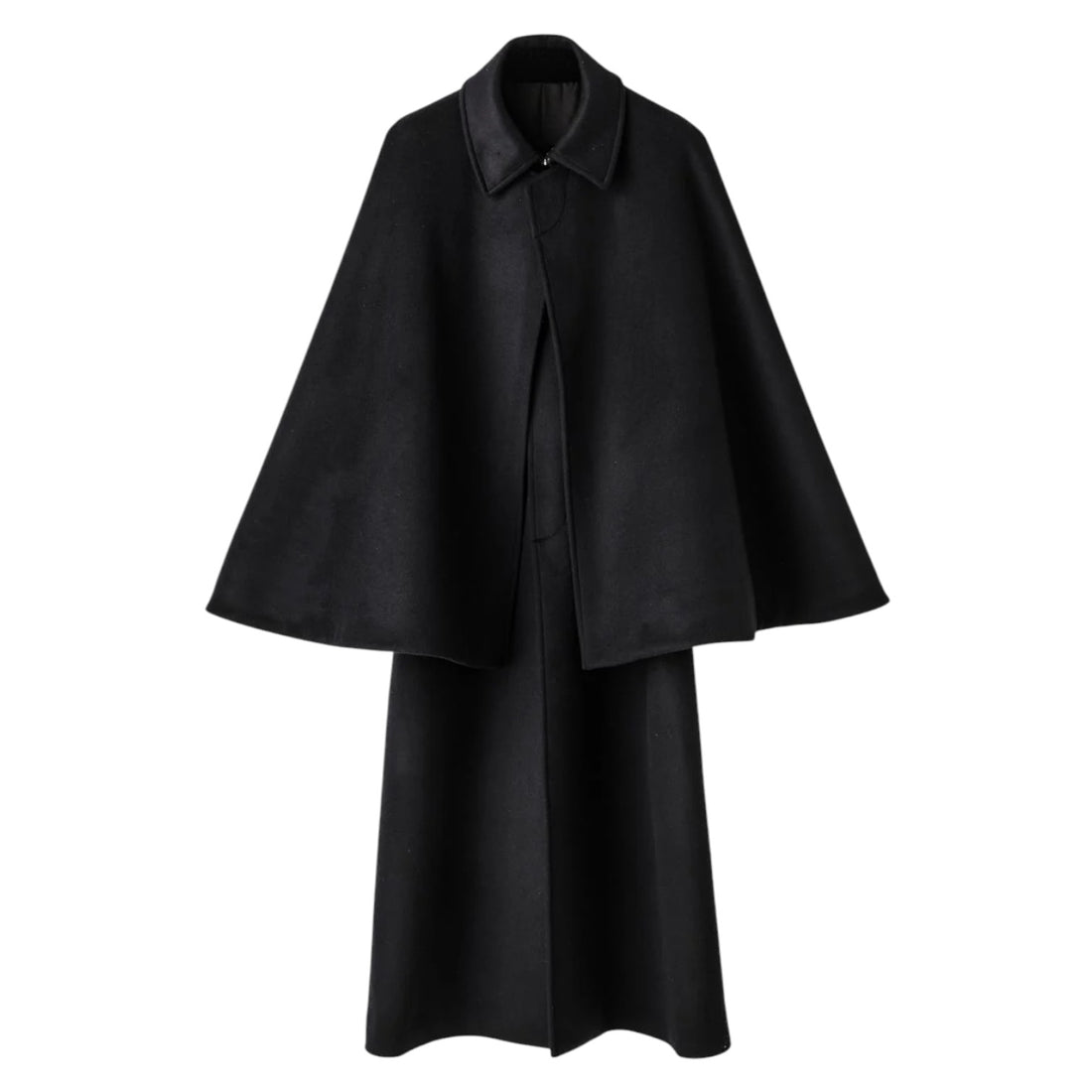 【TAKAHIRO MIYASHITA TheSoloIst】cape coat./black(sj.0023AW25)