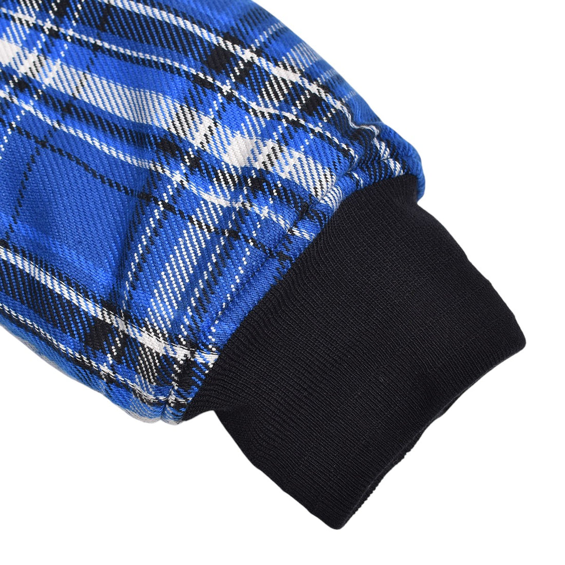【TAKAHIRO MIYASHITA TheSoloIst】flannel flight jacket../BLUE×BLACK(sj.0035AW25)