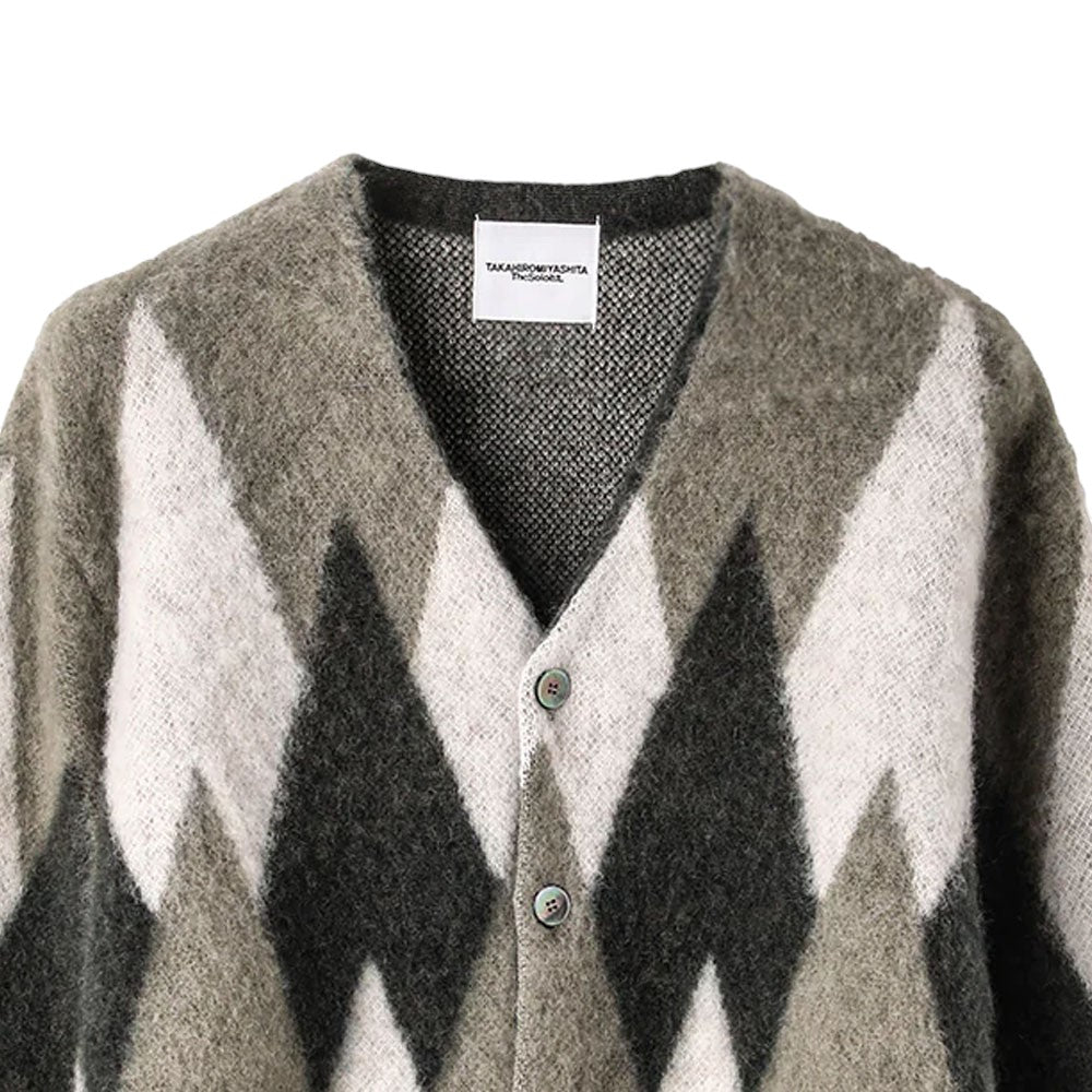 【TAKAHIRO MIYASHITA TheSoloIst】kurt. cardigan Ⅱ/GREEN(sk.0020AW25)