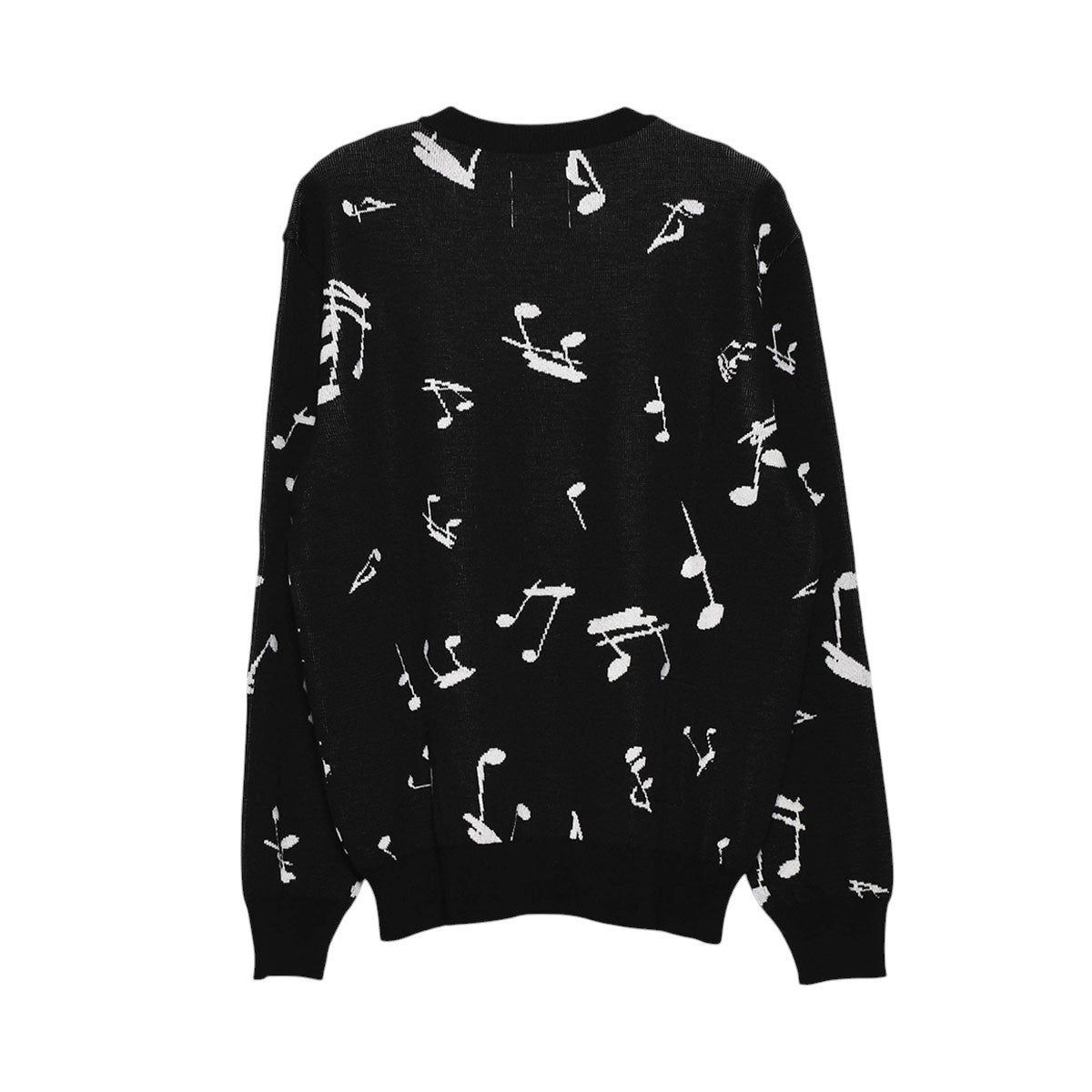 TAKAHIRO MIYASHITA TheSoloIst】music note pattern crew neck