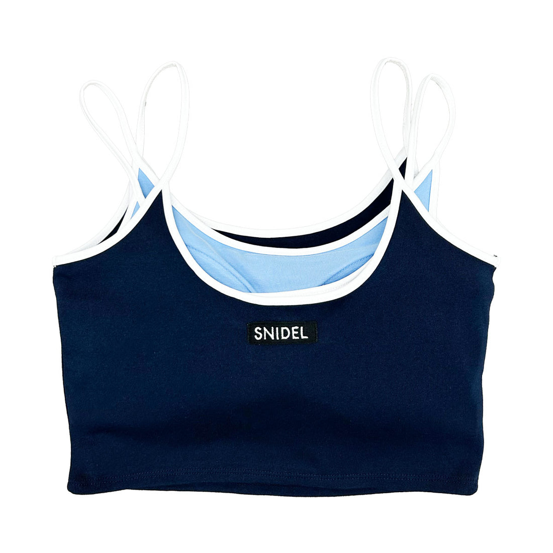 [SNIDEL]MLBレイヤードカップインTOPS/NAVY(SWCT261090)