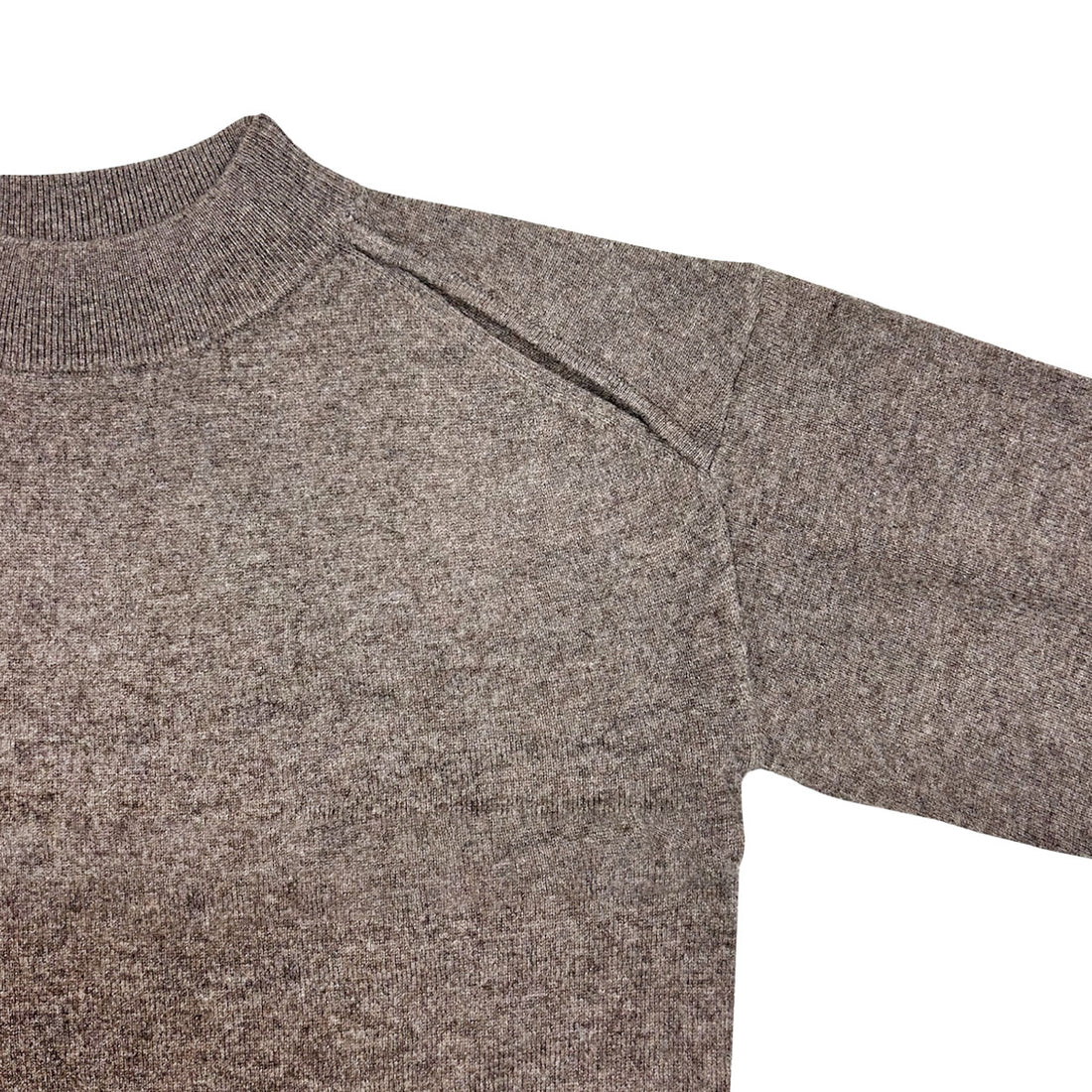 [SNIDEL]コールドショルダープルオーバー/BROWN(SWNT254096)