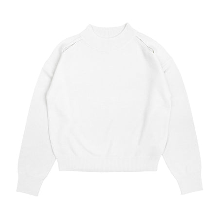 [SNIDEL]コールドショルダープルオーバー/IVORY(SWNT254096)