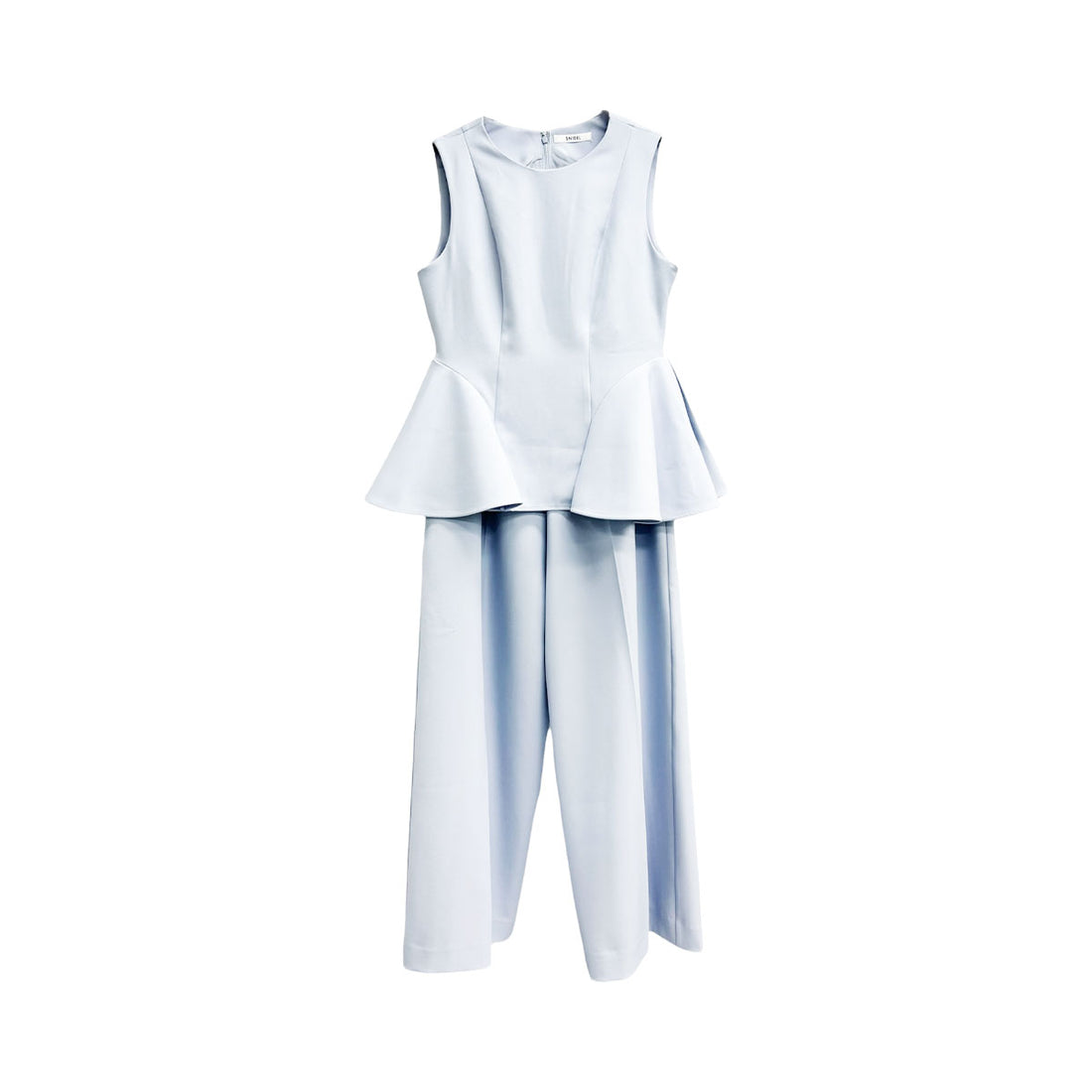 [SNIDEL]ぺプラムパンツセットアップ/SAX(SWFO261121)