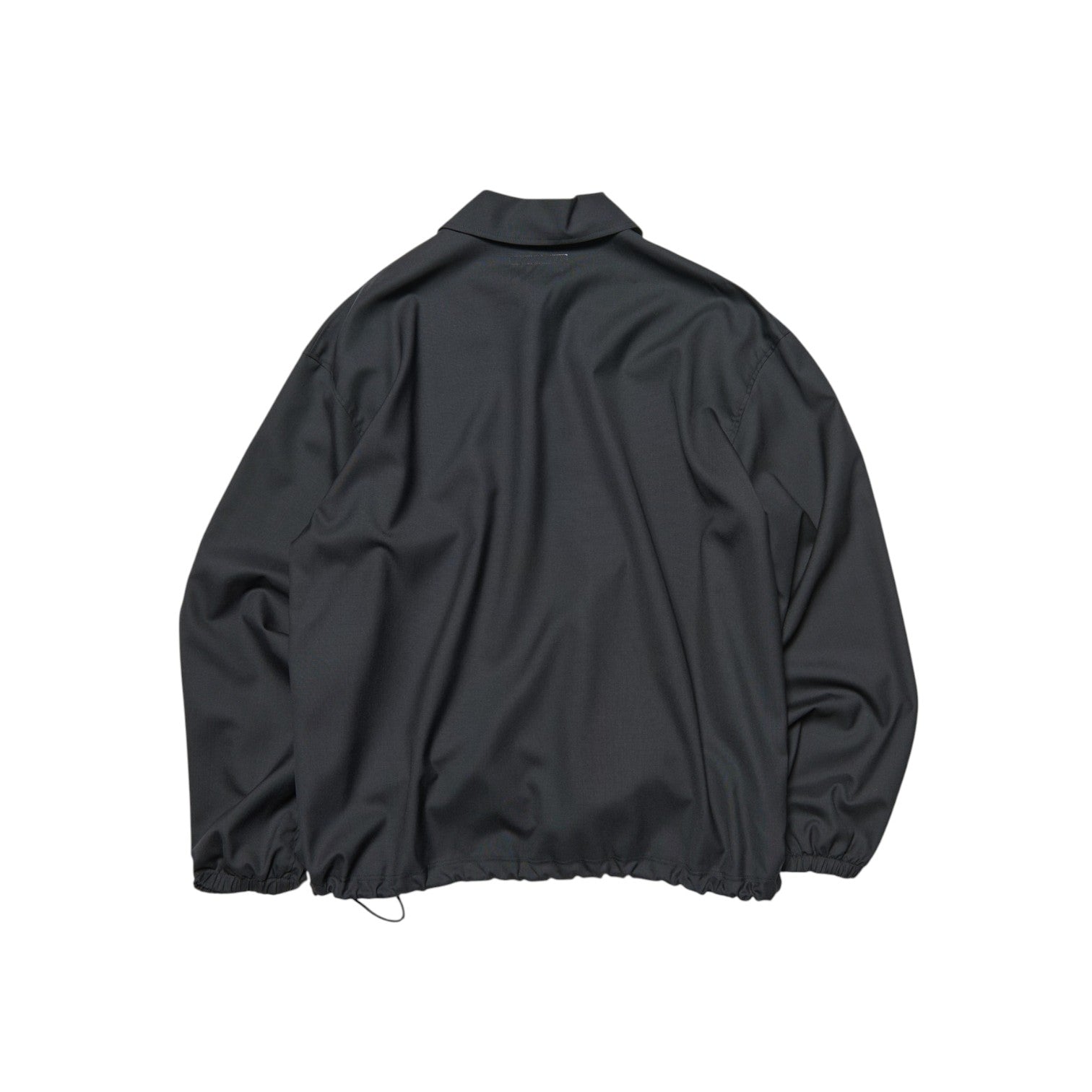 SOPHNET.]WASHABLE SUMMER WOOL POLO SHIRT/BLACK(SPNT-252012) – R&Co.