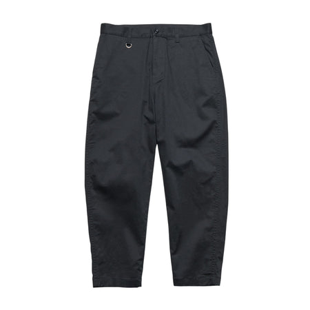 [SOPHNET.]COTTON STRETCH TWILL TAPERED CROPPED PANTS/BLACK(SPNT-252059)