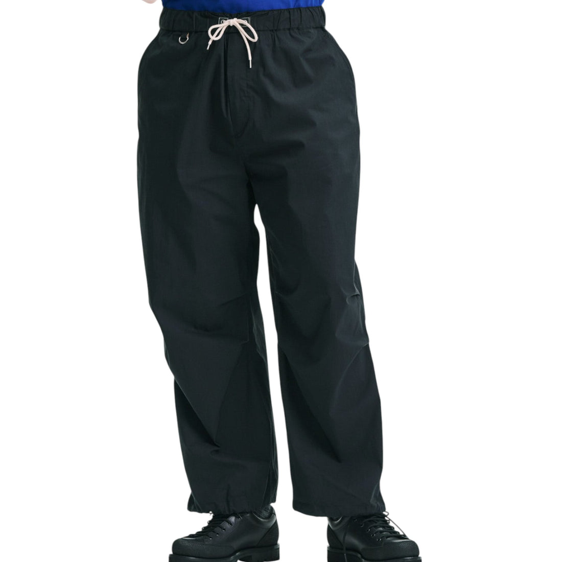 [SOPHNET.]LIGHT POPLIN OVER PANTS/BLACK(SPNT-252062)