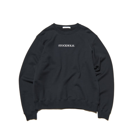 [SOPHNET.]STOCKHOLM. SWEATSHIRT/BLACK(SPNT-252075)