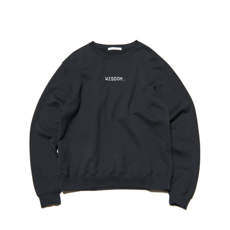 [SOPHNET.]WISDOM. SWEATSHIRT/BLACK(SPNT-252076)