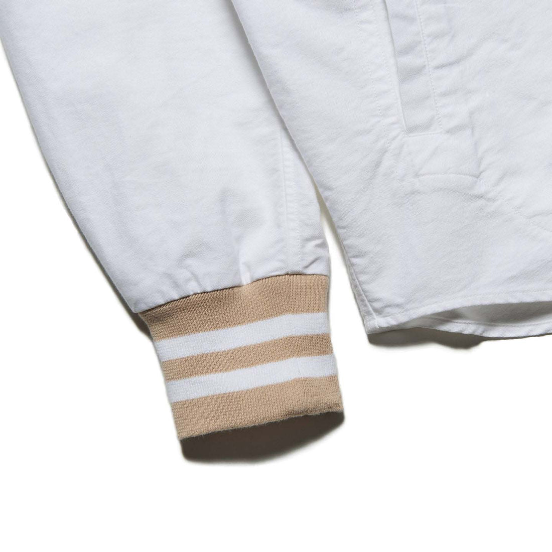 [SOPHNET.]RIBBED REGULAR COLLAR SHIRT/WHITE(SPNT-260003)