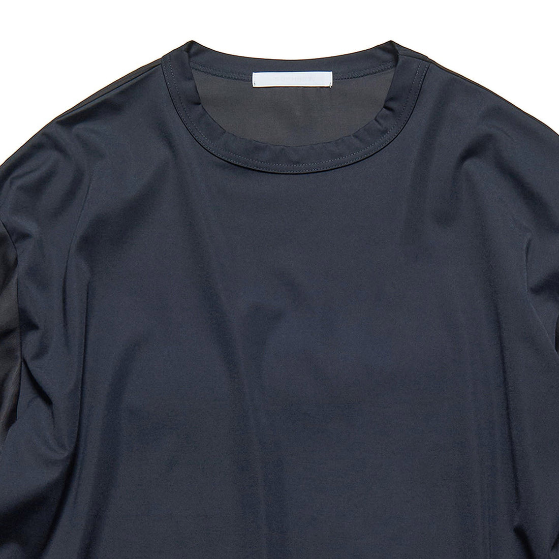 [SOPHNET.]FABRIC-MIX L/S TOP/BLACK(SPNT-260008)