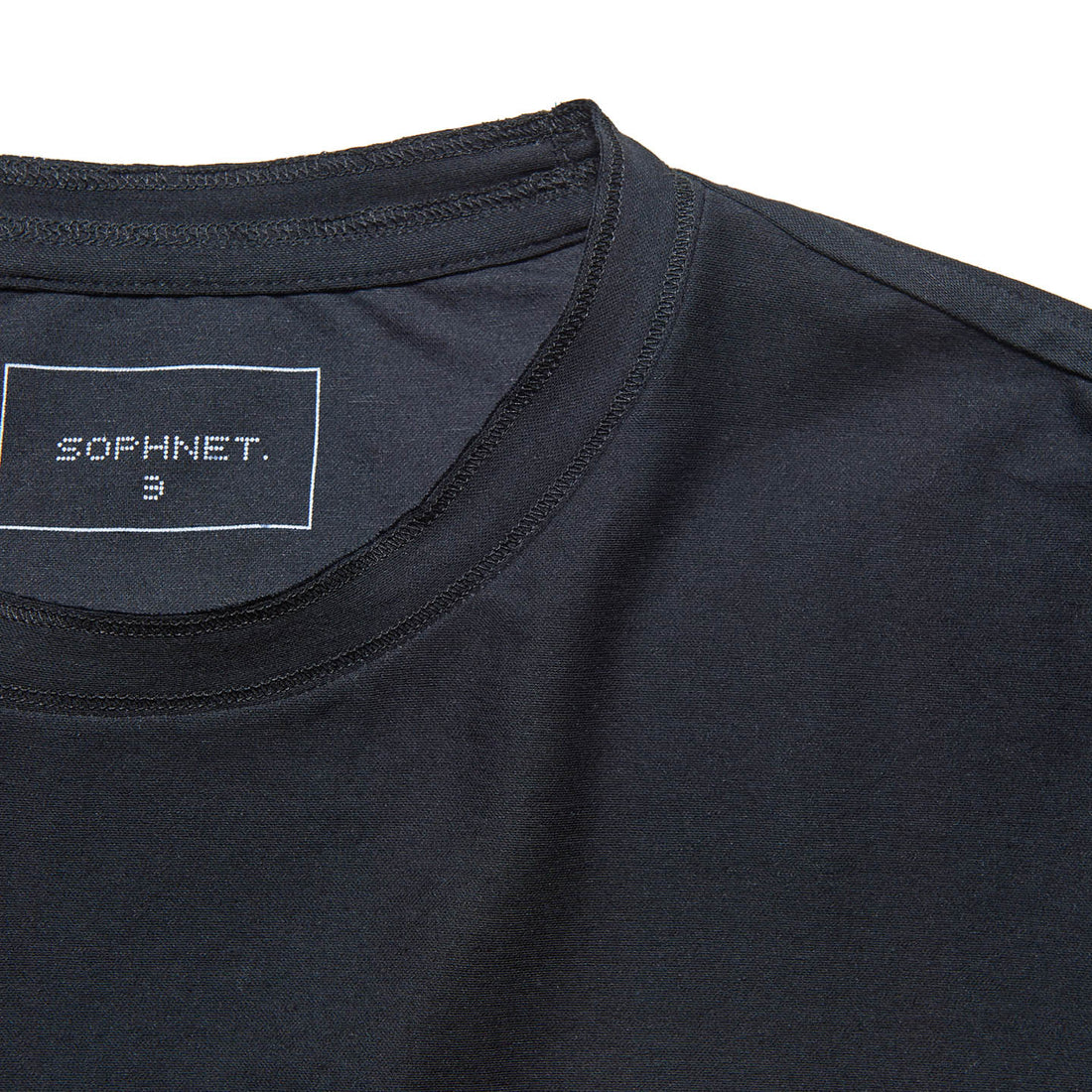 [SOPHNET.]DOUBLE LOCK STITCH TEE(SPNT-260019)