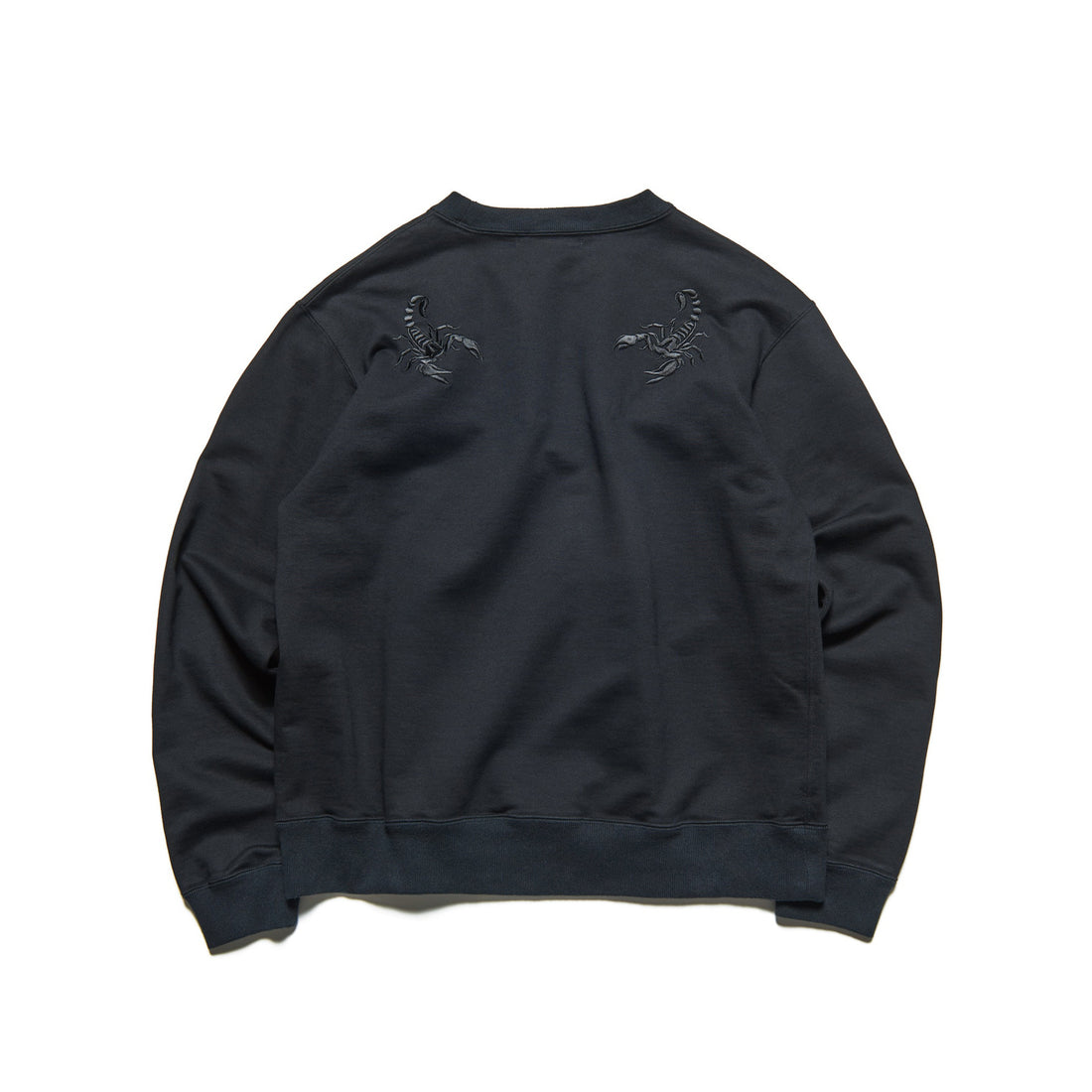 [SOPHNET.]SEMBROIDERY SWEATSHIRT/ BLACK(SPNT-260041)
