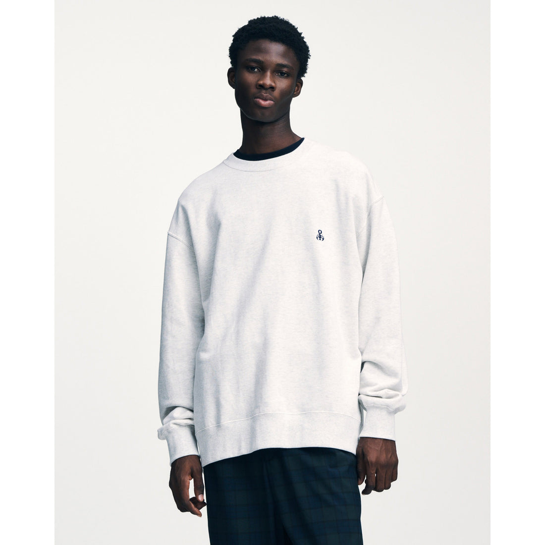 [SOPHNET.]SCORPION WIDE SWEATSHIRT/OFF WHITE(SPNT-260064)