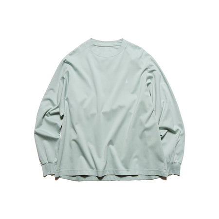 [SOPHNET.]SCORPION WIDE L/S TEE/LIGHT GREEN(SPNT-260066)