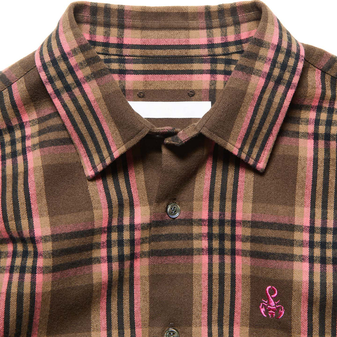 [SOPHNET.]FLANNEL CHECK RELAX-FIT SHIRT(SPNT-262005)