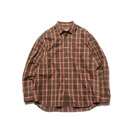 [SOPHNET.]FLANNEL CHECK RELAX-FIT SHIRT(SPNT-262005)