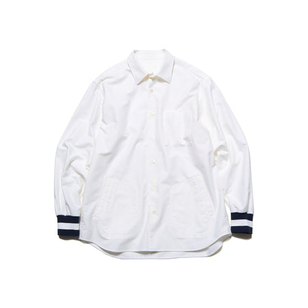 [SOPHNET.]OXFORD RIBBED SHIRT(SPNT-262008)