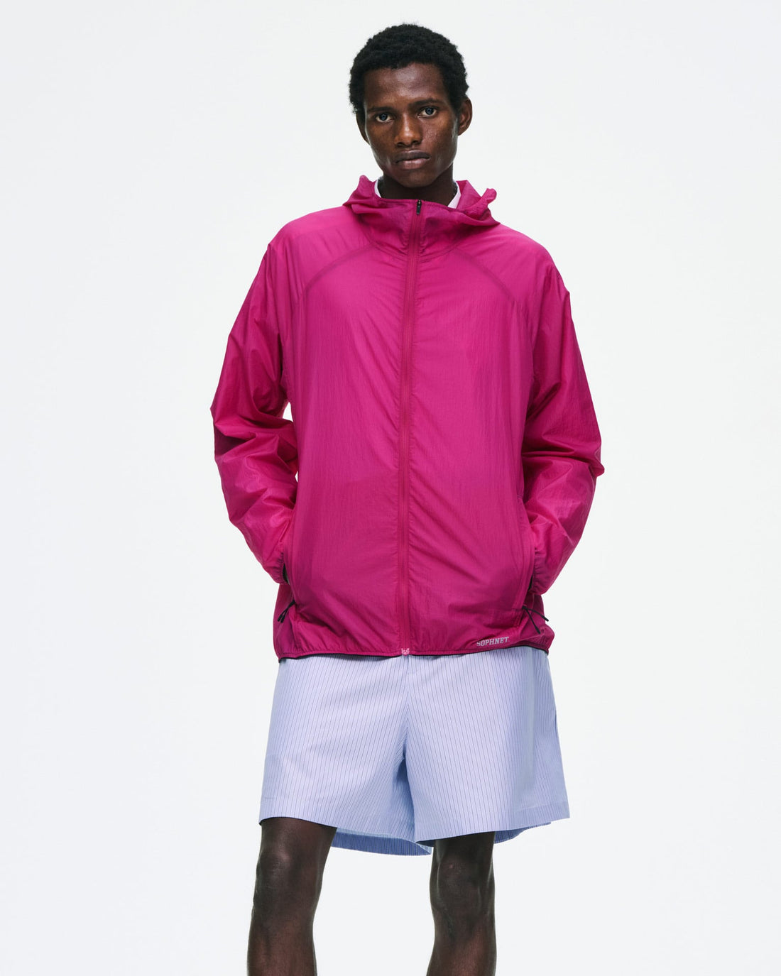 [SOPHNET.]RIPSTOP PACKABLE HOODED BLOUSON(SPNT-262018)
