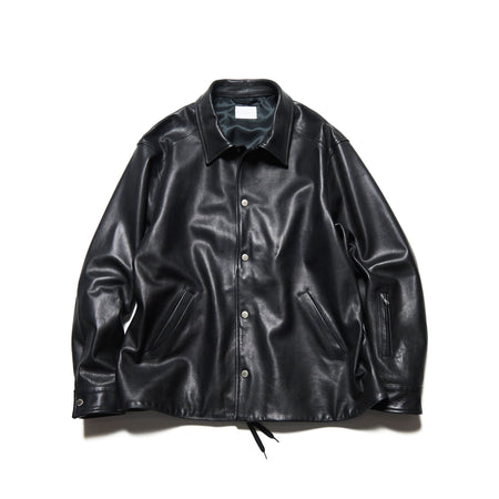 [SOPHNET.]LEATHER COACH BLOUSON(SPNT-262029)