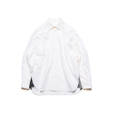 [SOPHNET.]PATTERNED GUSSET SHIRT(SPNT-262038)