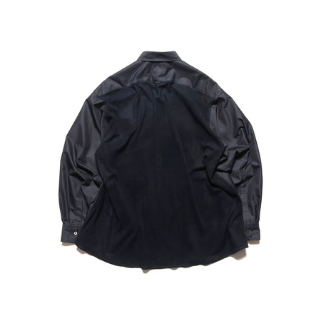 [SOPHNET.]FABRIC-MIX OVERSIZED SHIRT(SPNT-262044)