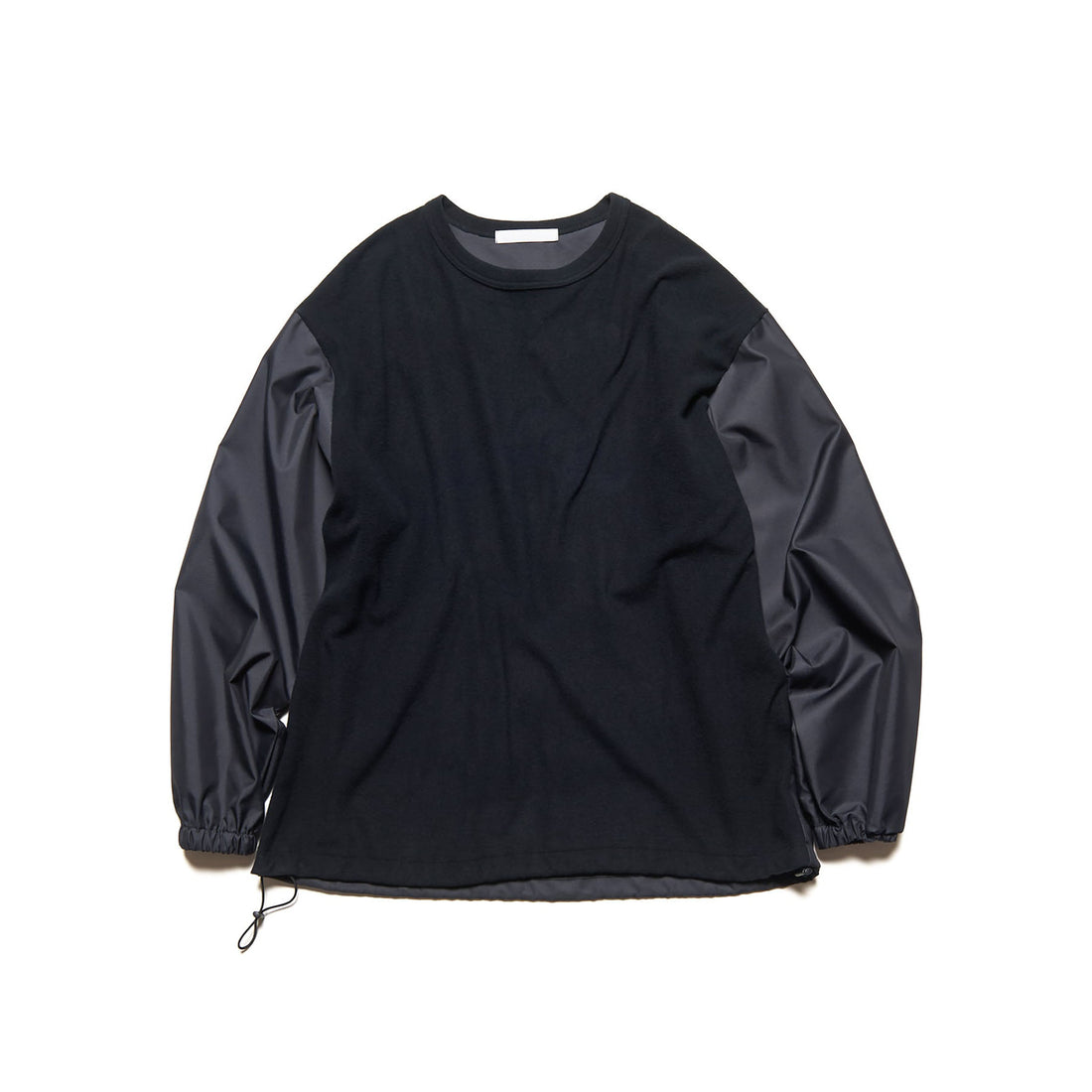 [SOPHNET.]FABRIC-MIX L/S TOP(SPNT-262045)