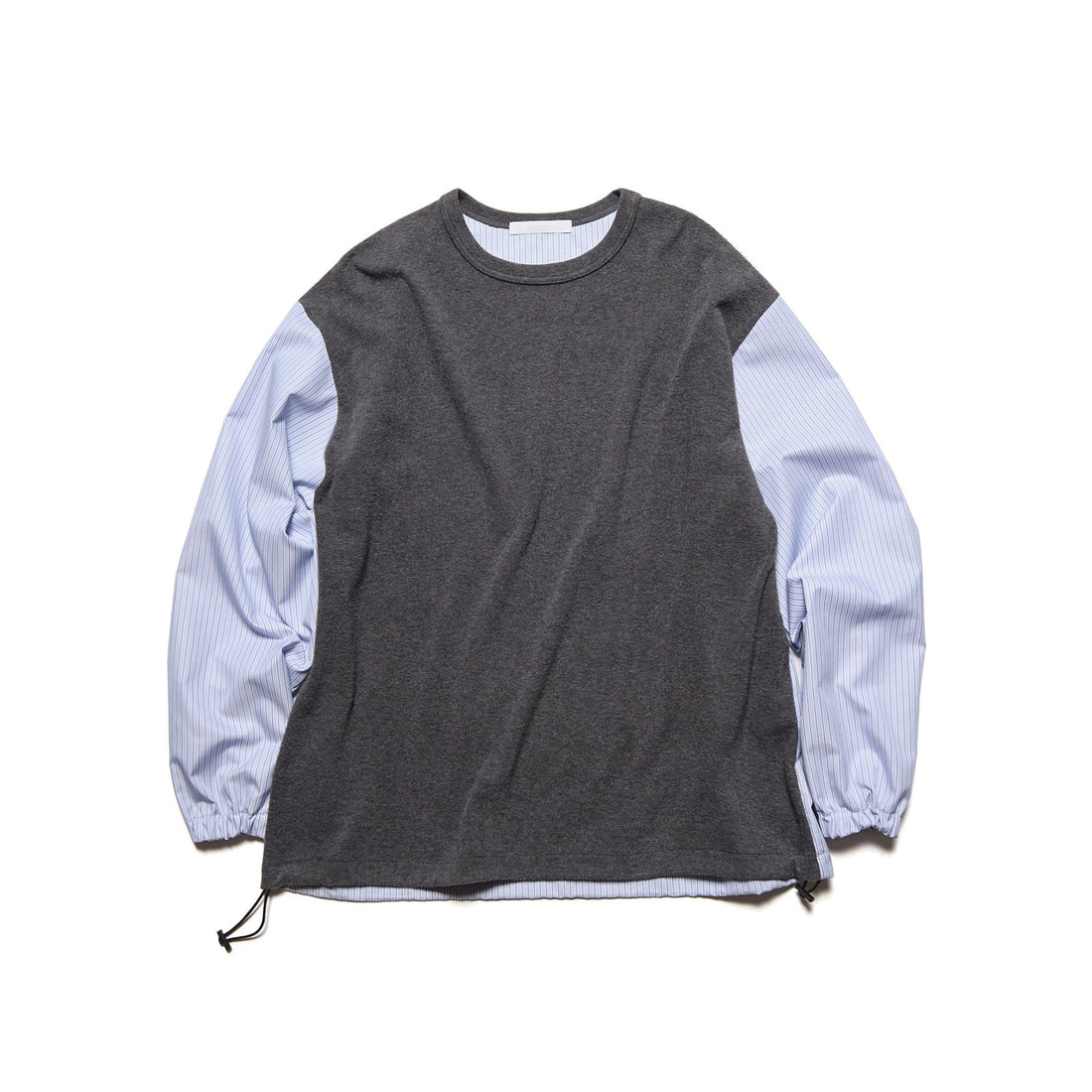 [SOPHNET.]FABRIC-MIX L/S TOP(SPNT-262045)