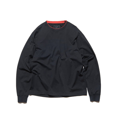 [SOPHNET.]LUSTER COTTON DOUBLE RIB L/S TEE(SPNT-262061)