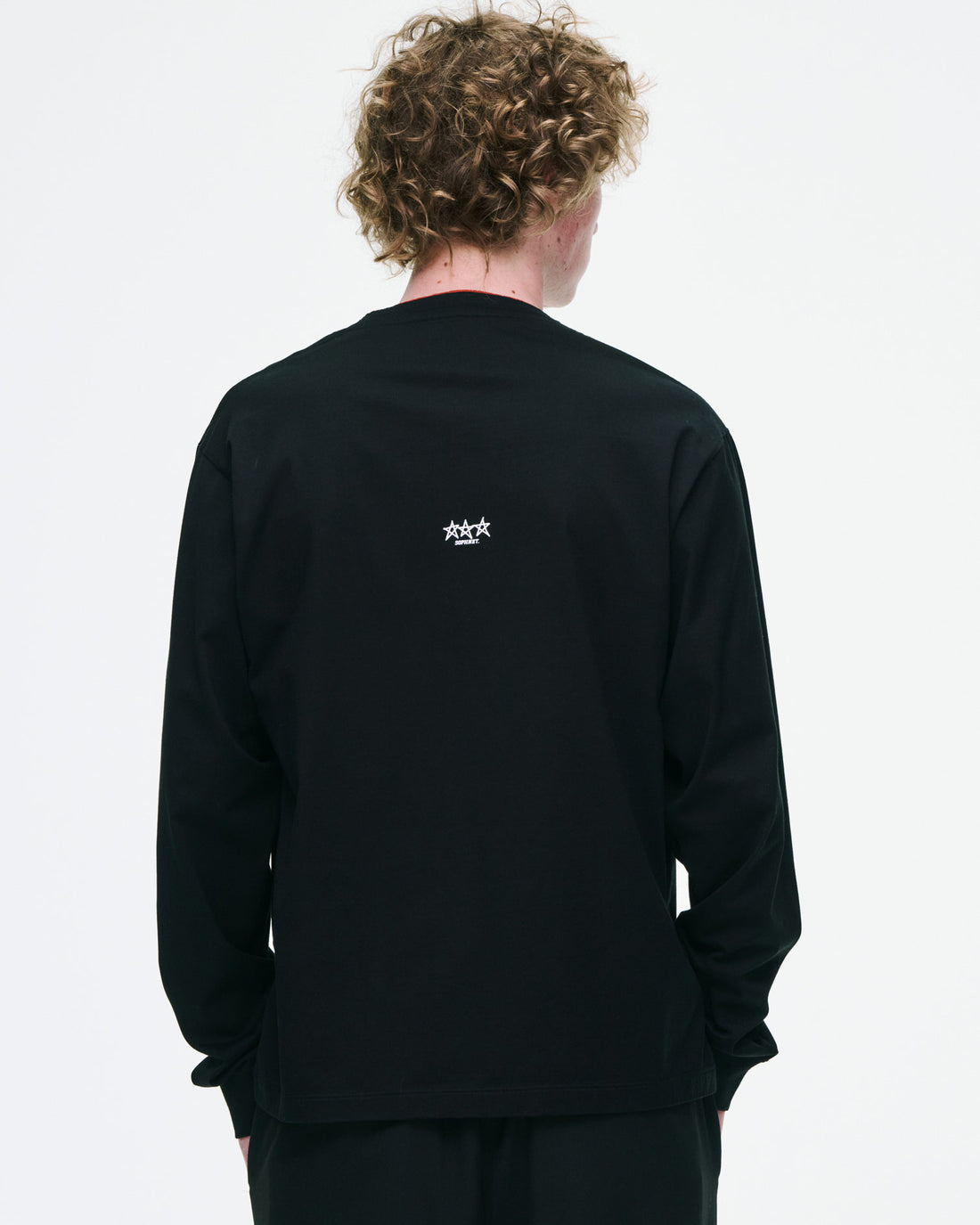[SOPHNET.]LUSTER COTTON DOUBLE RIB L/S TEE(SPNT-262061)