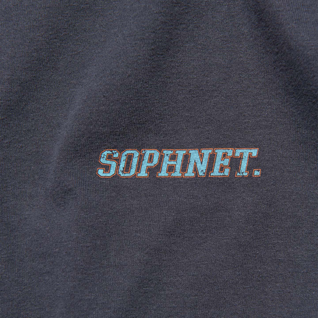 [SOPHNET.]VINTAGE LOGO L/S WIDE TEE(SPNT-262064)