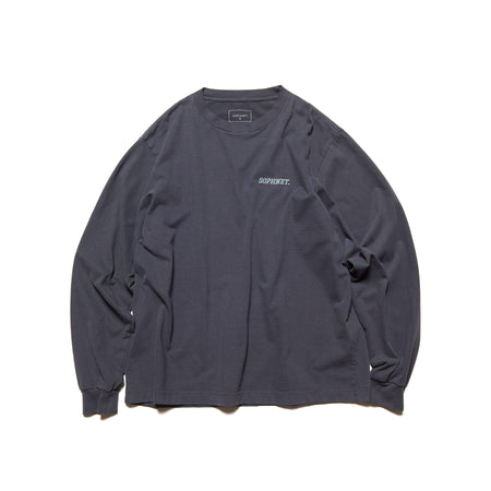 [SOPHNET.]VINTAGE LOGO L/S WIDE TEE(SPNT-262064)