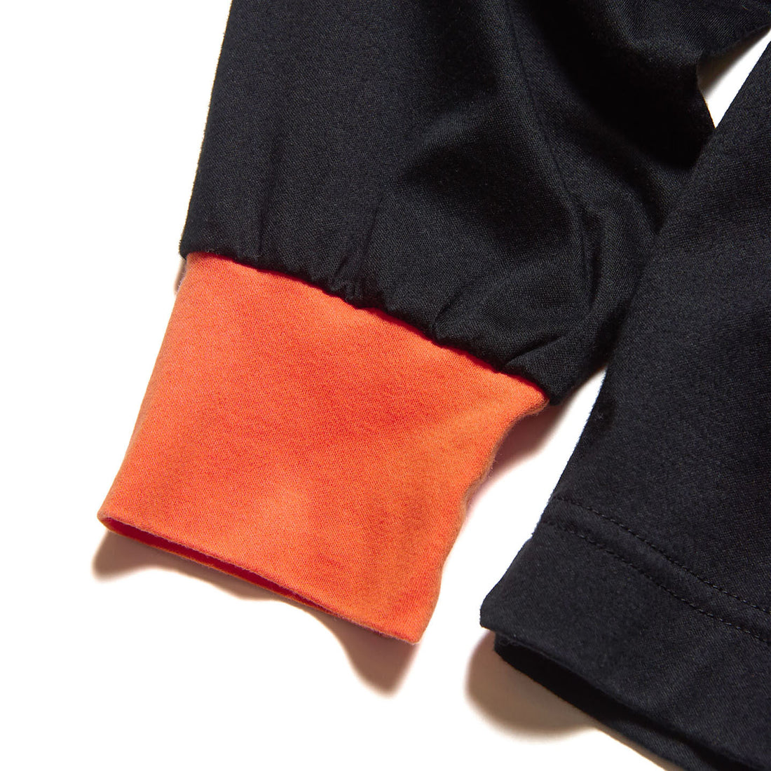 [SOPHNET.]COLLEGE LOGO COLOR RIBBED L/S WIDE TEE(SPNT-262071)