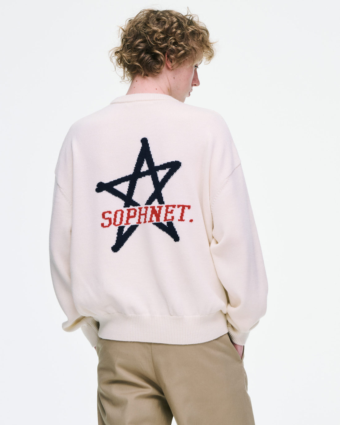 [SOPHNET.]STAR JACQUARD SWEATER(SPNT-262085)