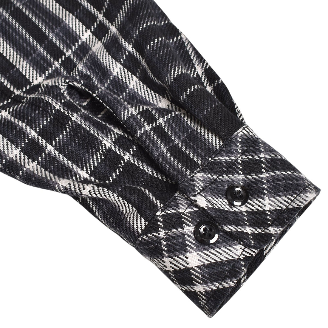 【TAKAHIRO MIYASHITA TheSoloIst】harf zip pullover work shirt./BLACK(ss.0027AW25)